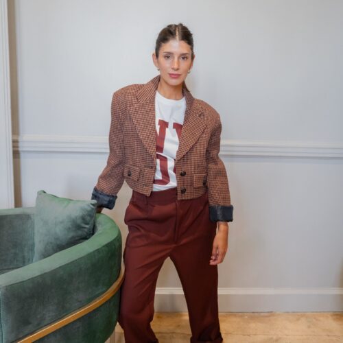 Blazer corto Heron