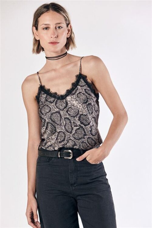 Musculosa Lace Print - Imagen 2