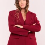 blazer scarlet
