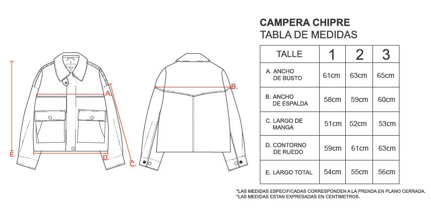 Chaqueta Chipre chaqueta chipre